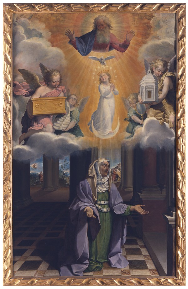 Cesi - L'Immacolata appare a Sant'Anna