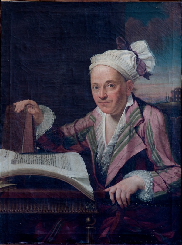 Ignoto pittore bolognese del XVIII secolo - Ritratto di studioso