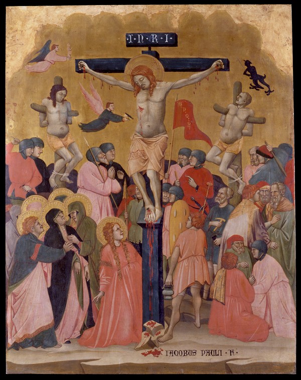 Jacopo di Paolo - Crocifissione di Cristo