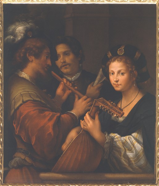 Pittore bolognese dell?ultimo quarto del XVI secolo, Concerto