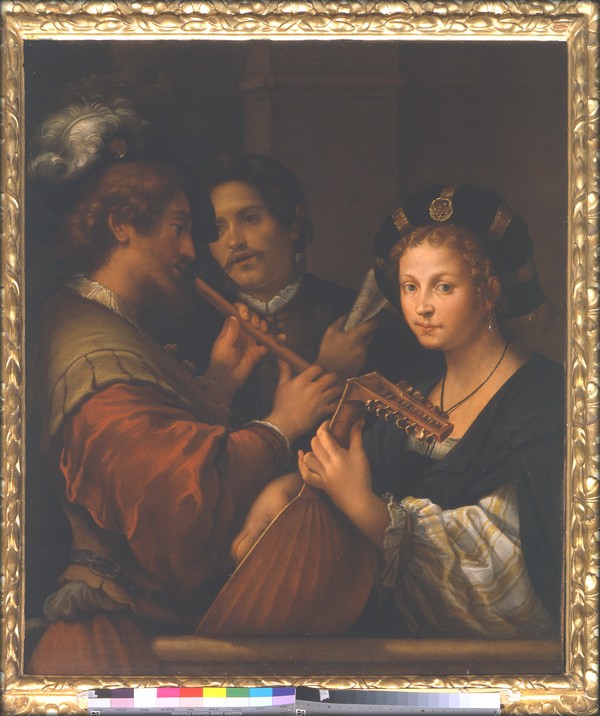 Pittore bolognese dell?ultimo quarto del XVI secolo, Concerto