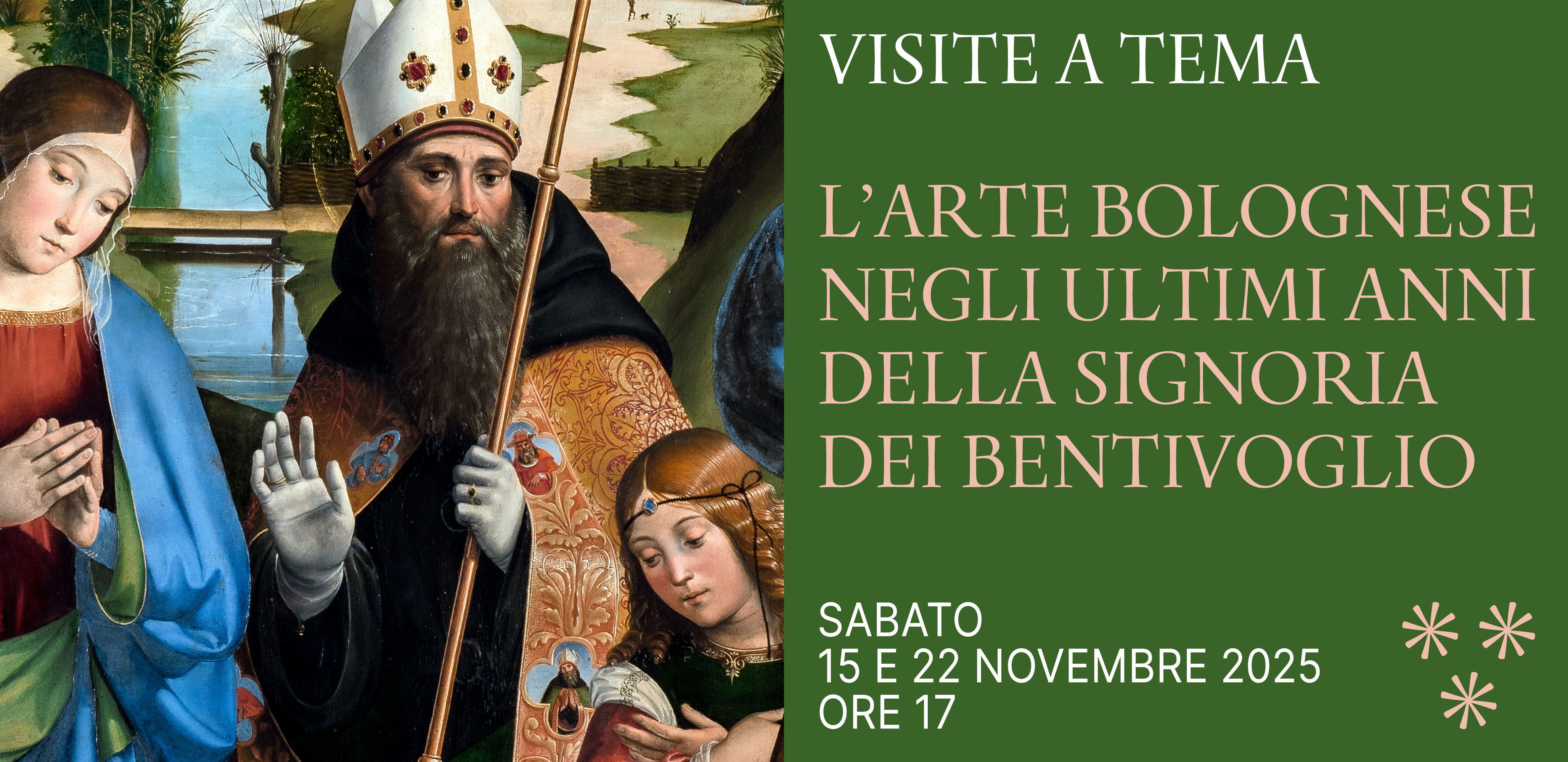 Grafica sito eventi 2025 visite a tema NOVEMBRE