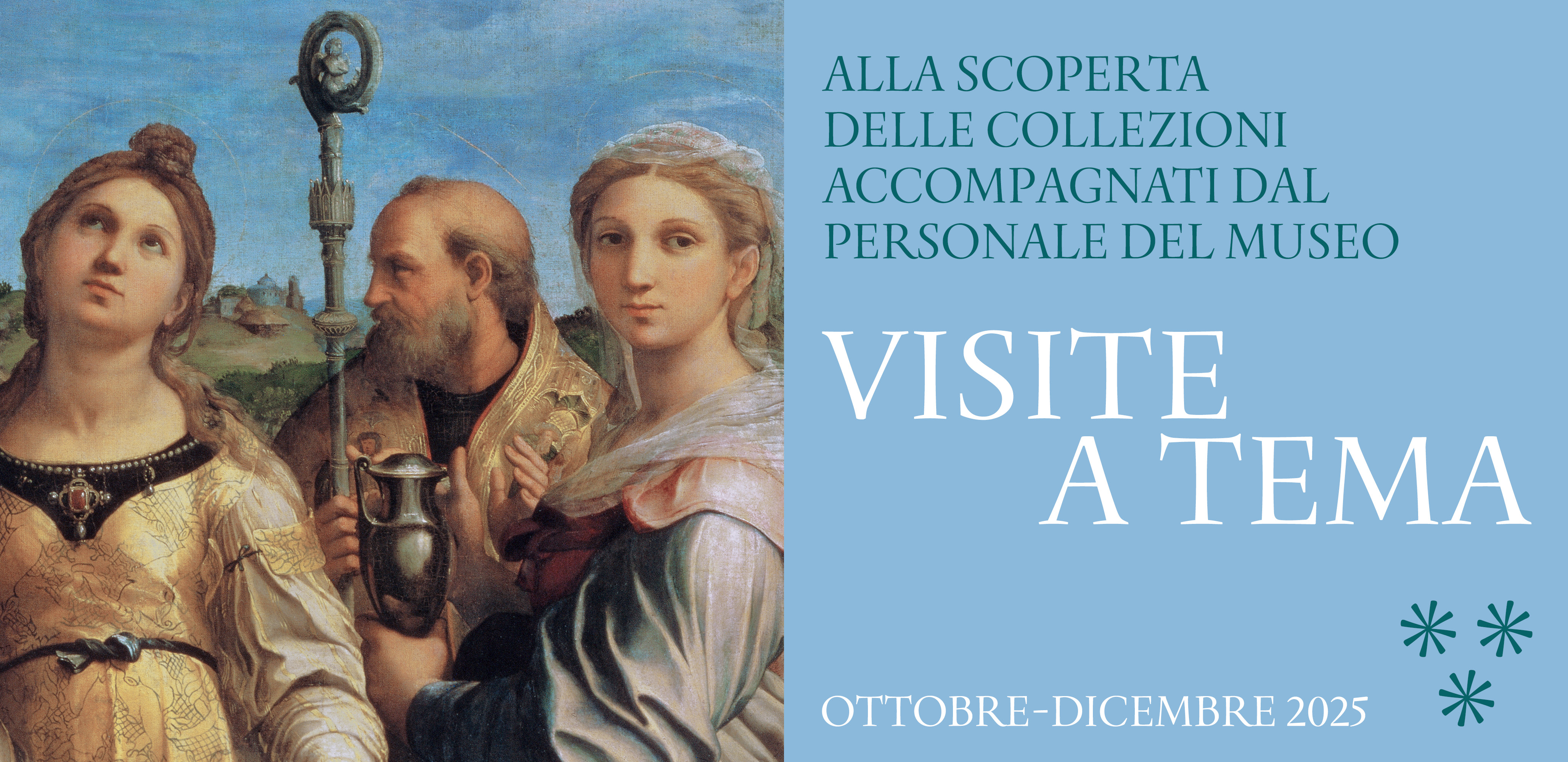 Grafica sito eventi 2025 visite a tema ott dic25