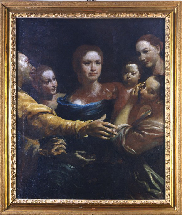 Giuseppe Maria Crespi - La famiglia di Zanobi Troni