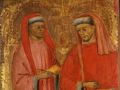 Ignoto pittore bolognese del XV secolo - Santi Cosma e Damiano