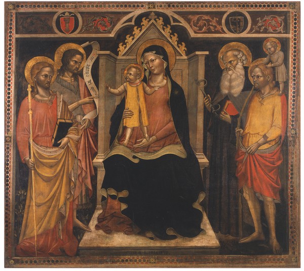 Lianori - Madonna col Bambino in trono e Santi