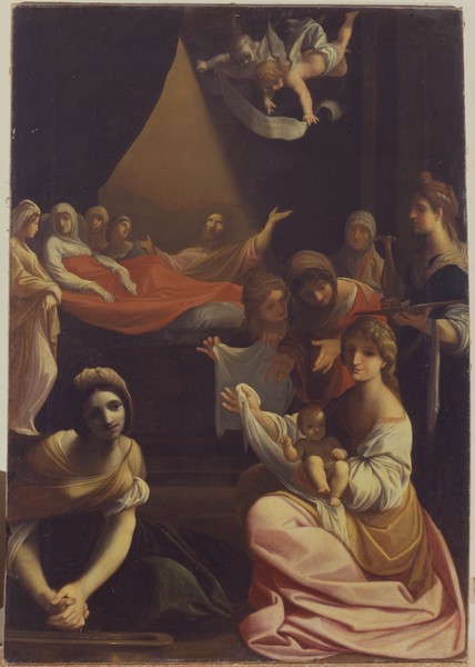 Carracci Ludovico, Nascita della Vergine