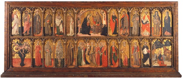Ignoto pittore bolognese del XV secolo - Polittico