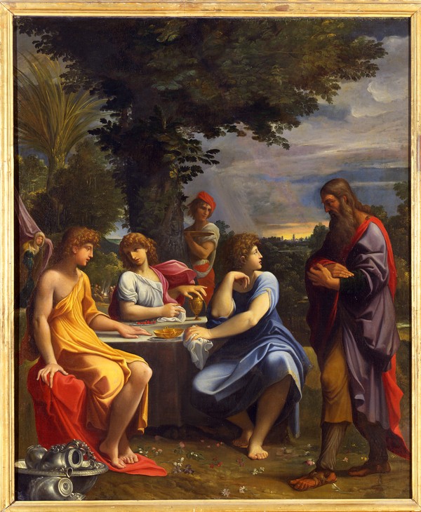 Carracci Ludovico, Abramo visitato dagli angeli