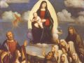 Giacomo Francia - Madonna col Bambino in gloria e Santi 