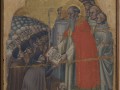 Simone de' Crocefissi - San Bernardo consegna la regola monastica