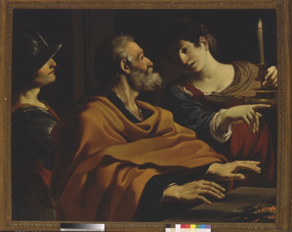 Guercino - Negazione di Pietro