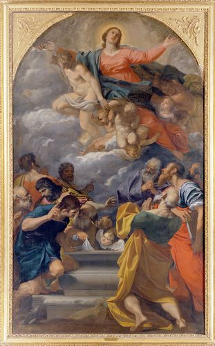 Agostino Carracci - Assunzione della Vergine